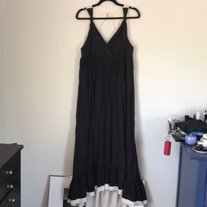 Black and white dress